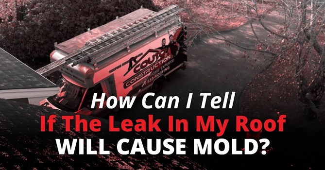 How Can I Tell If The Leak In My Roof Will Cause Mold?