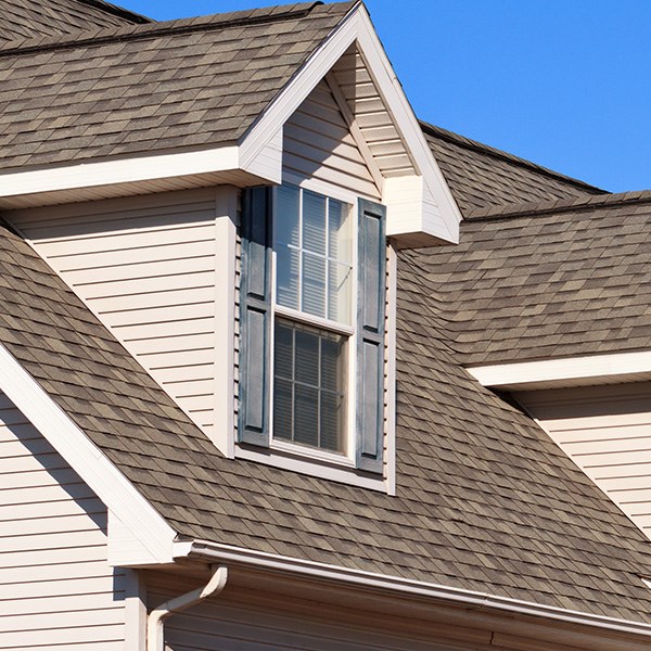 home in fairhaven with new gutters installed