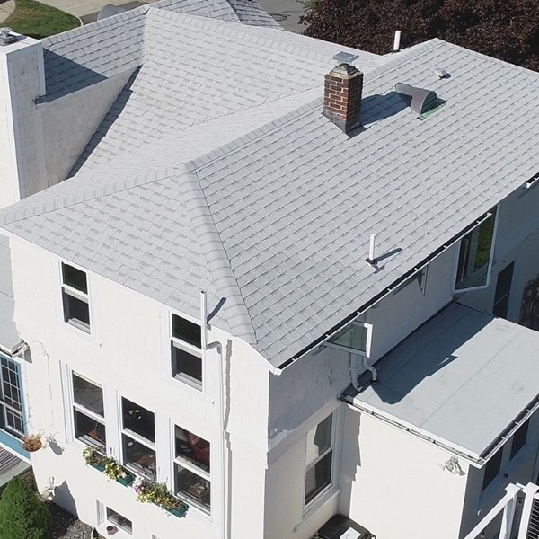 new roof installed by our roofers in weston