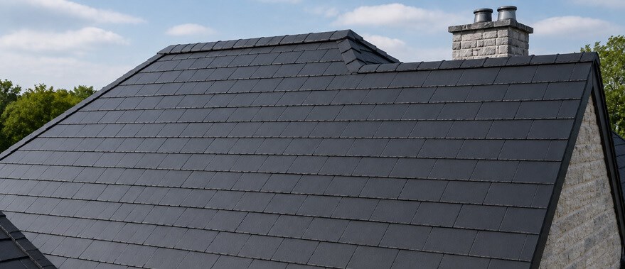 slate roof installation in Massachusetts