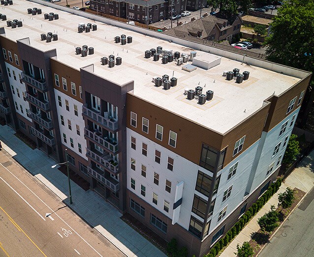 commercial roof repair in Massachusetts