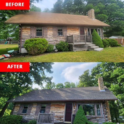 new roof installed onto a home by our roofers in massachusetts and rhode island