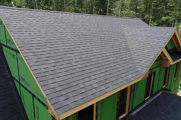charcoal gray roof replacement