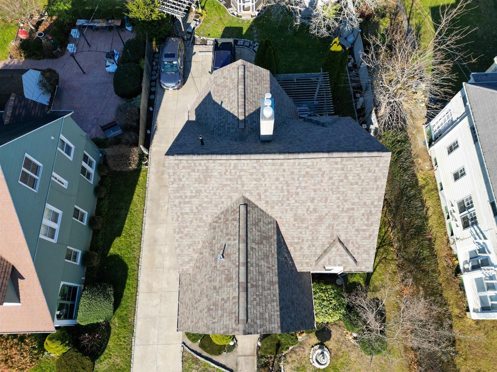 small roofing project completed by our roofers