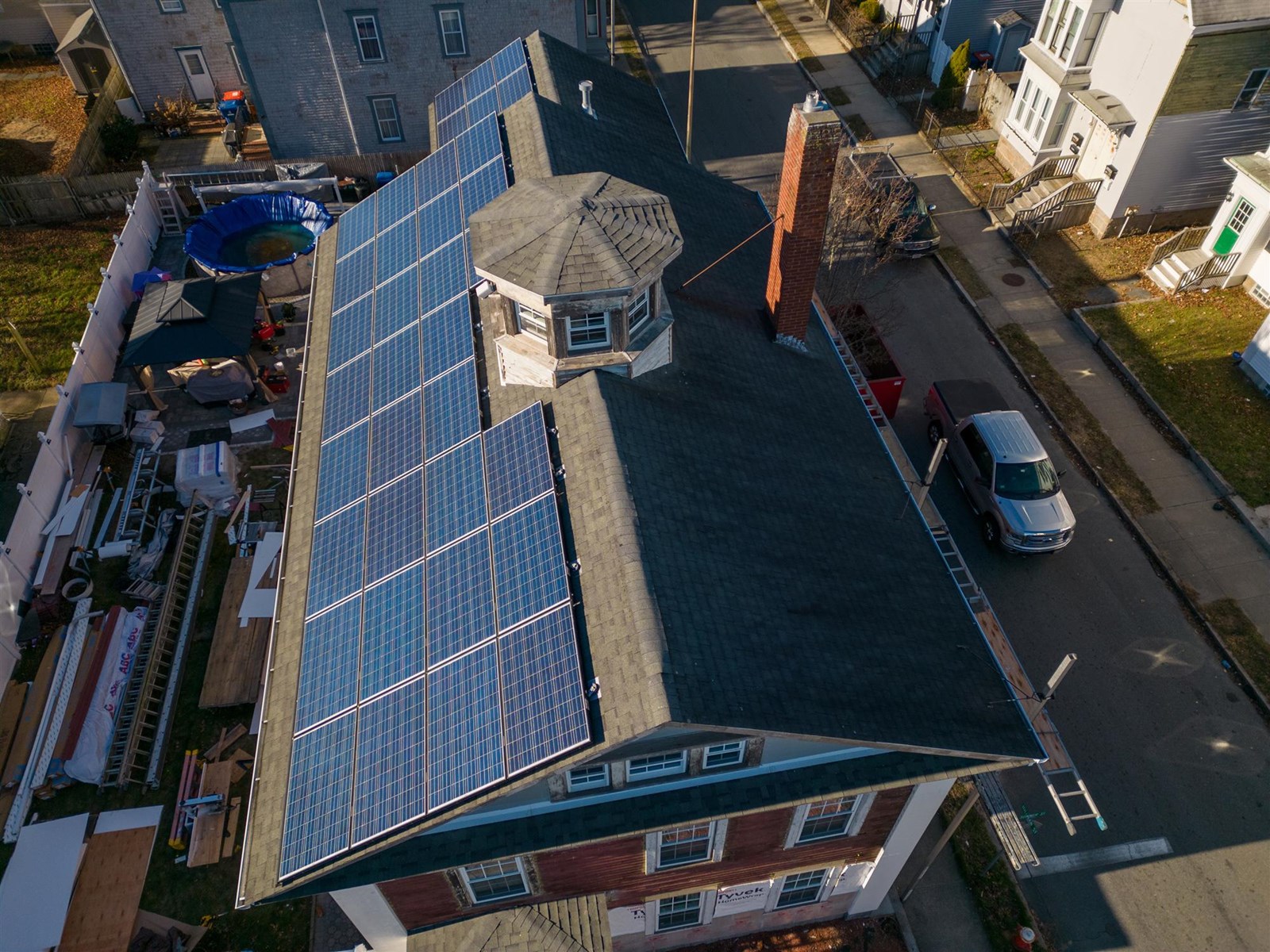solar roofing shingles installed by Couto