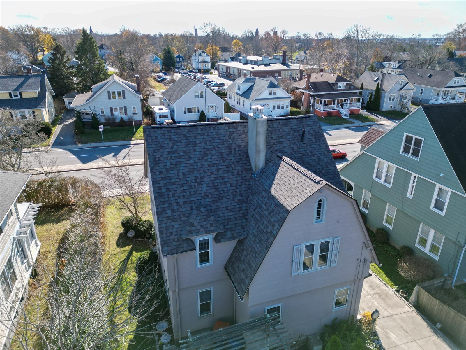 commercial roofing project in rhode island