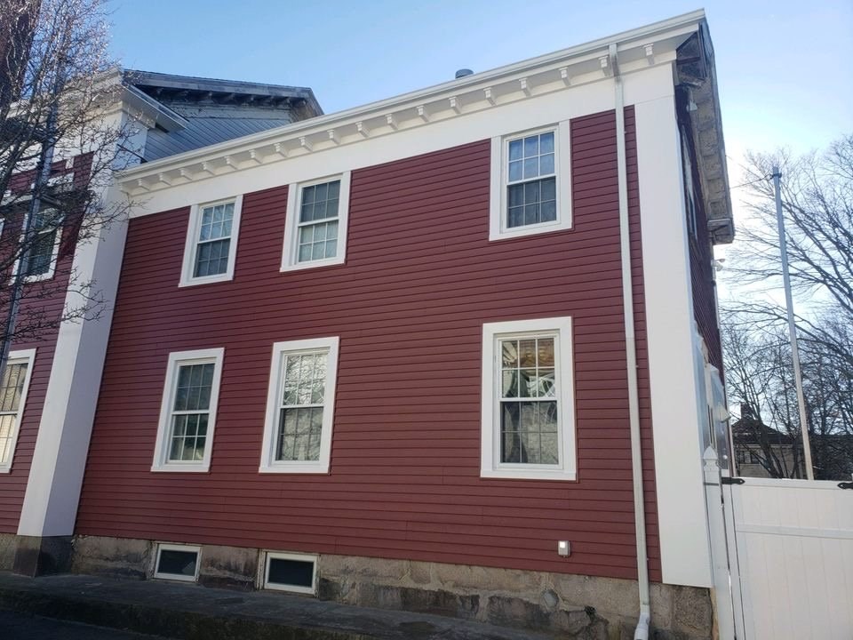 new vinyl siding installation