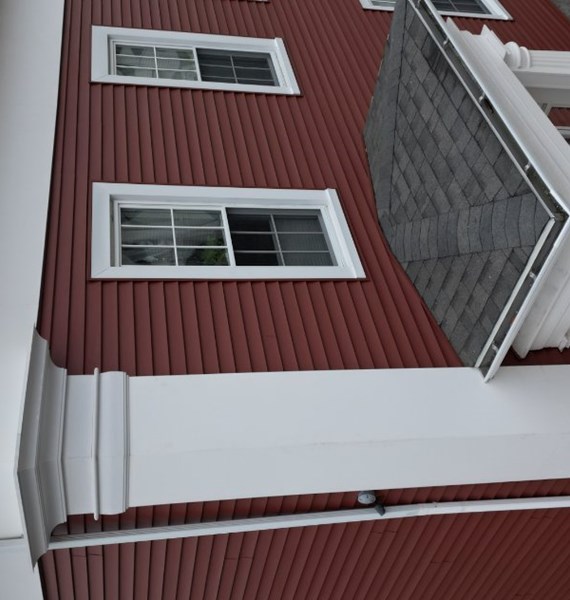 new red vinyl installed