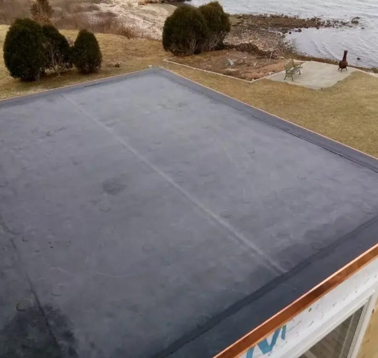 Flat roofing