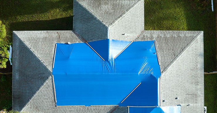 Roof leak repair