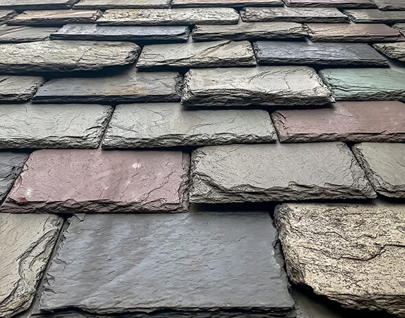 graduated slate roofing in Massachusetts