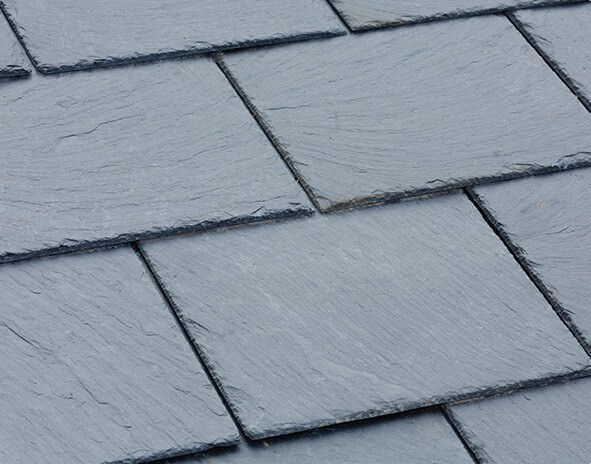 Slate roofing material